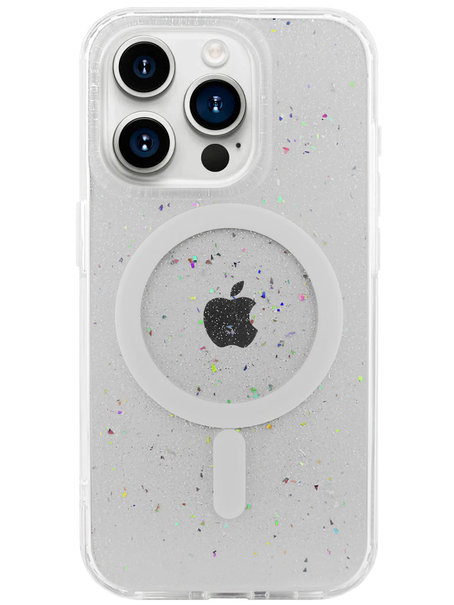 Чехол для iPhone 15 Pro Flash MagSafe TPU+гель