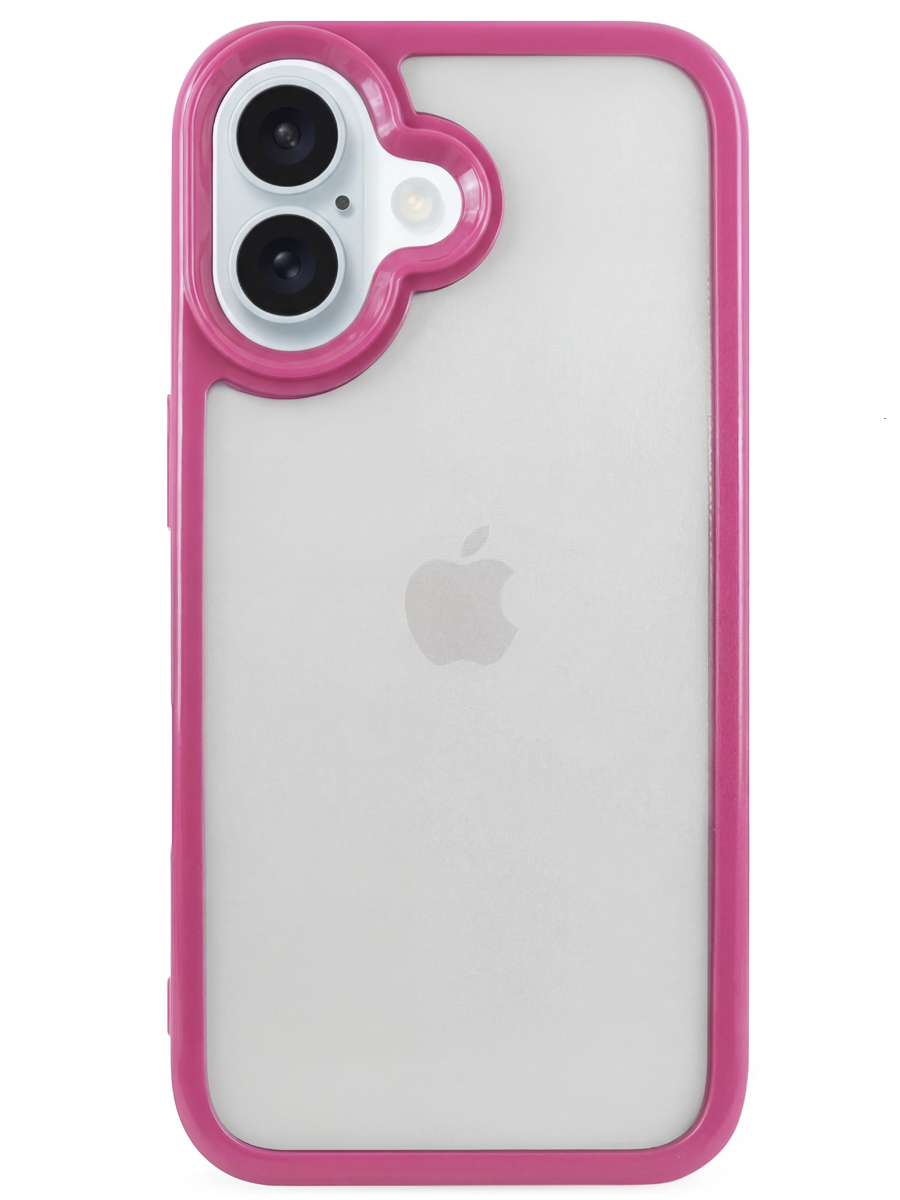 Чехол для IPhone 16 Plus Tendy PC+силикон