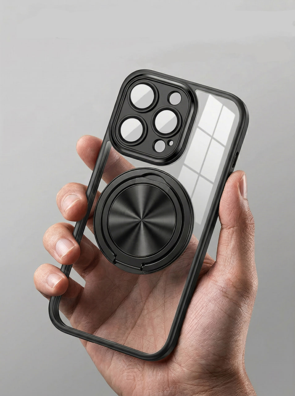 Чехол для iPhone 17 Pro Орбита силикон+пластик