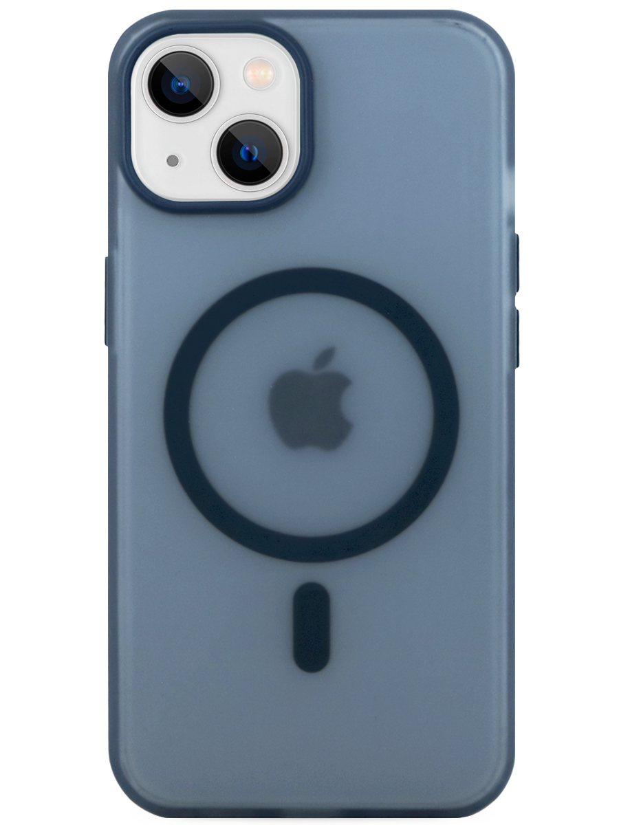 Чехол для iPhone 13 Downy Magsafe PC+силикон