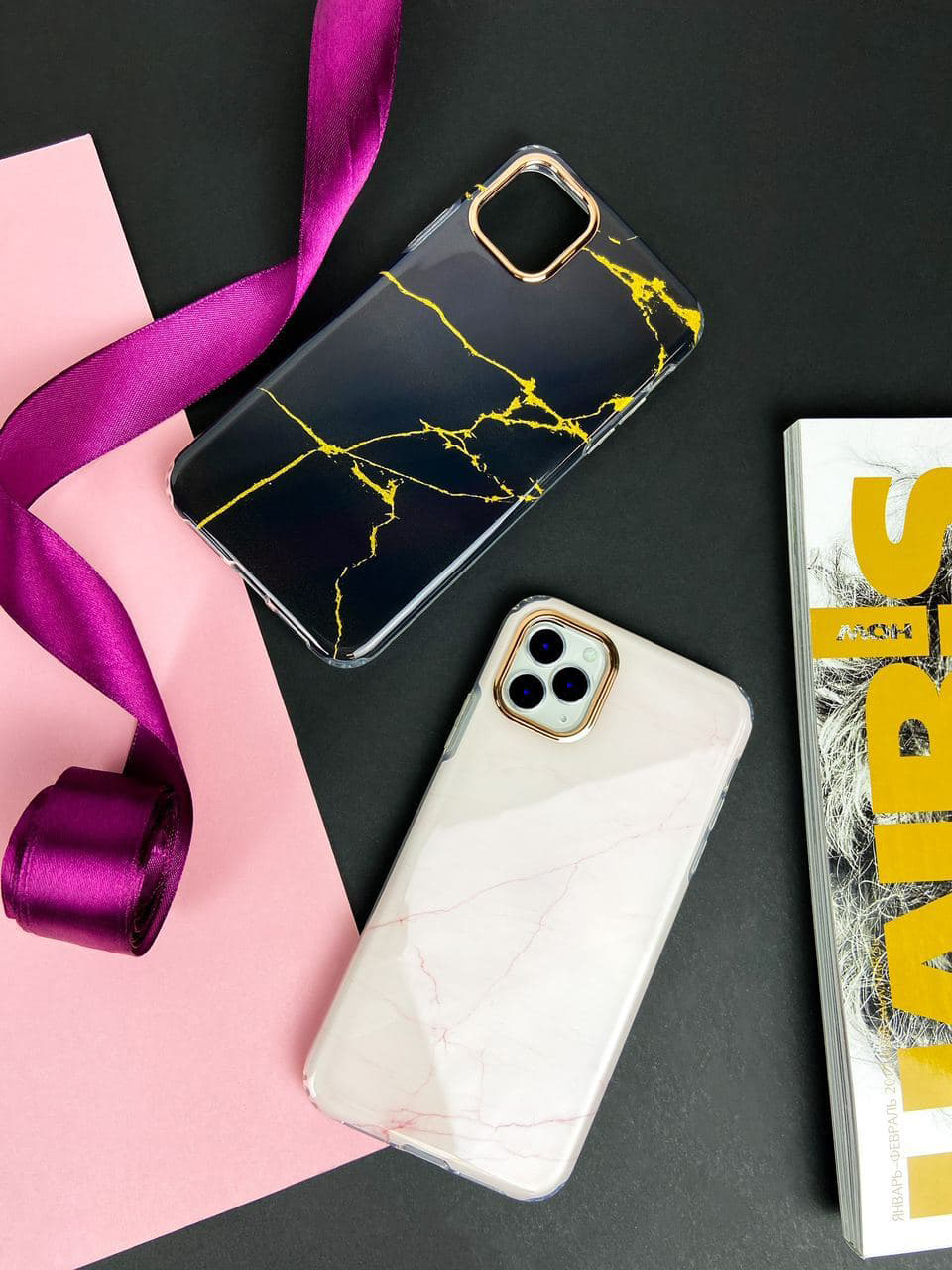 Чехол для iPhone 11 Pro Элегантный камень силикон