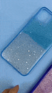 Чехол для iPhone 11 Pro Max Ombre clear stars силикон+гель