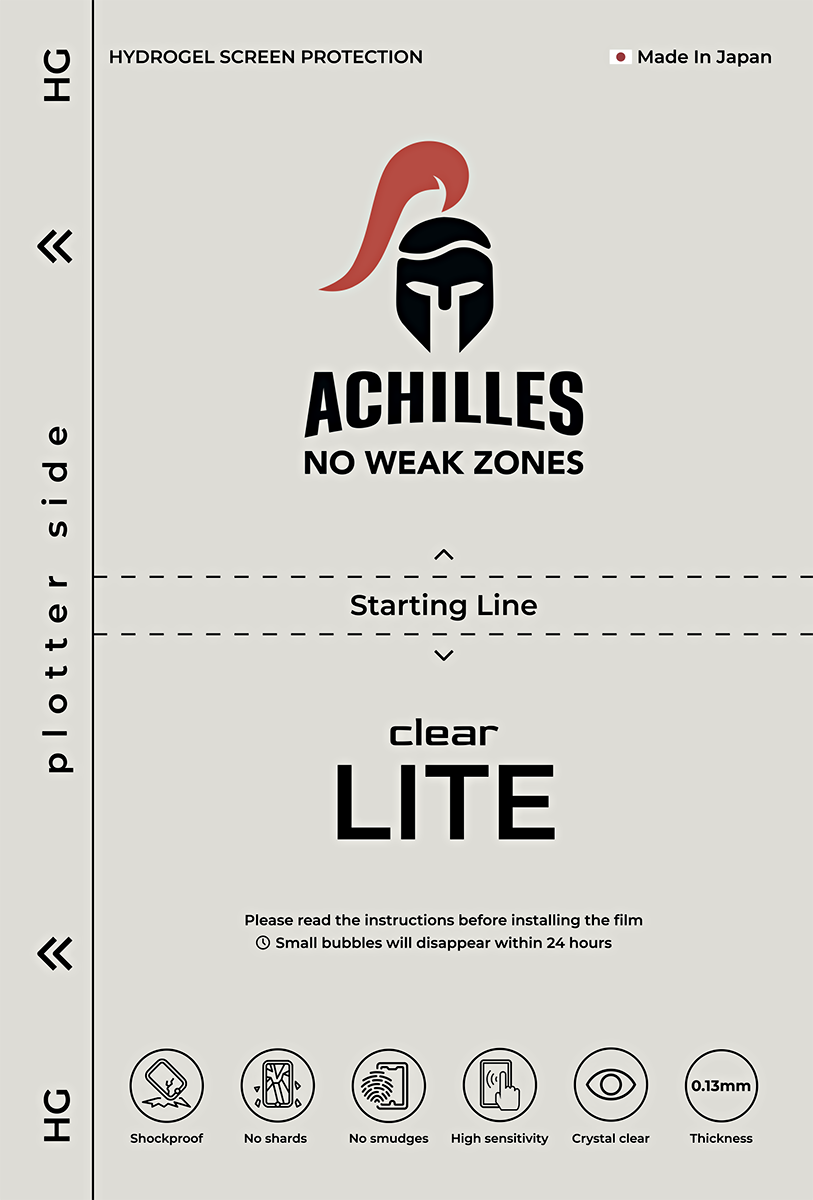 Пленка для плоттера Achilles Lite