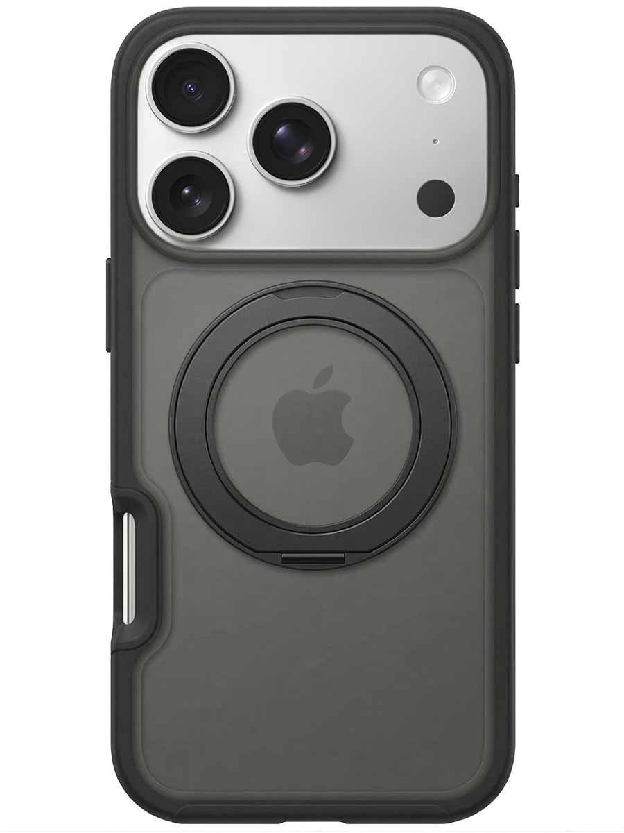 Чехол для iPhone 17 Pro Магнитный шарм пластик+силикон