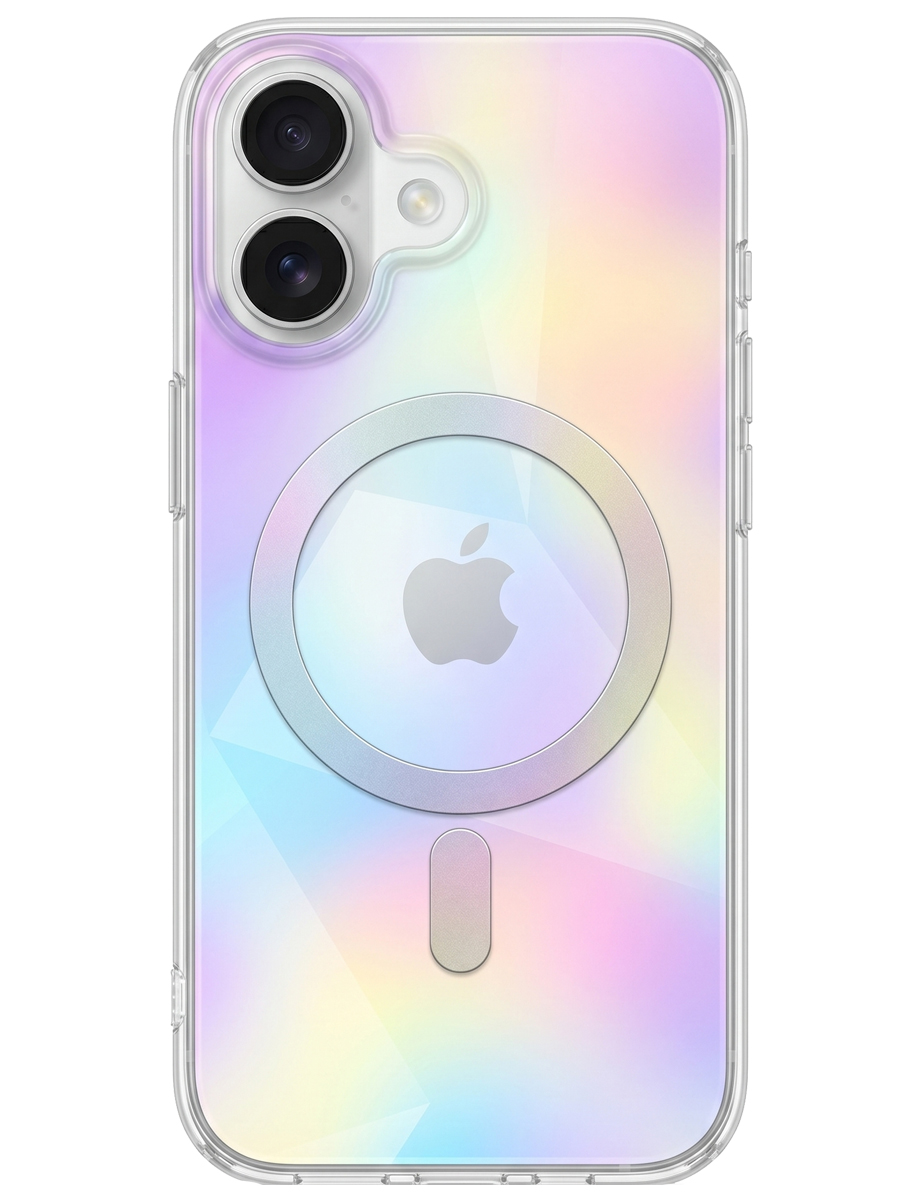 Чехол для iPhone 17 Голограмма MagSafe