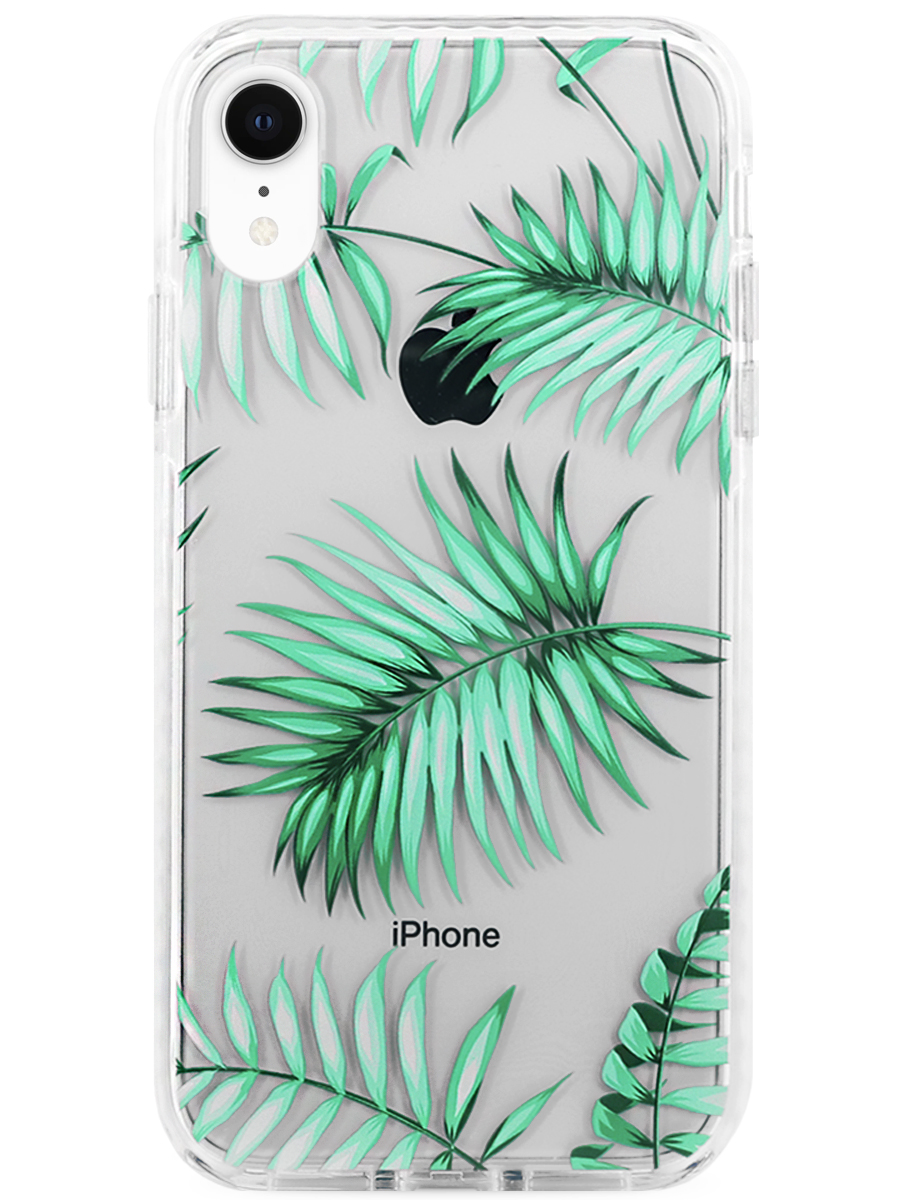 Чехол для iPhone XR Сияющий пластик+силикон