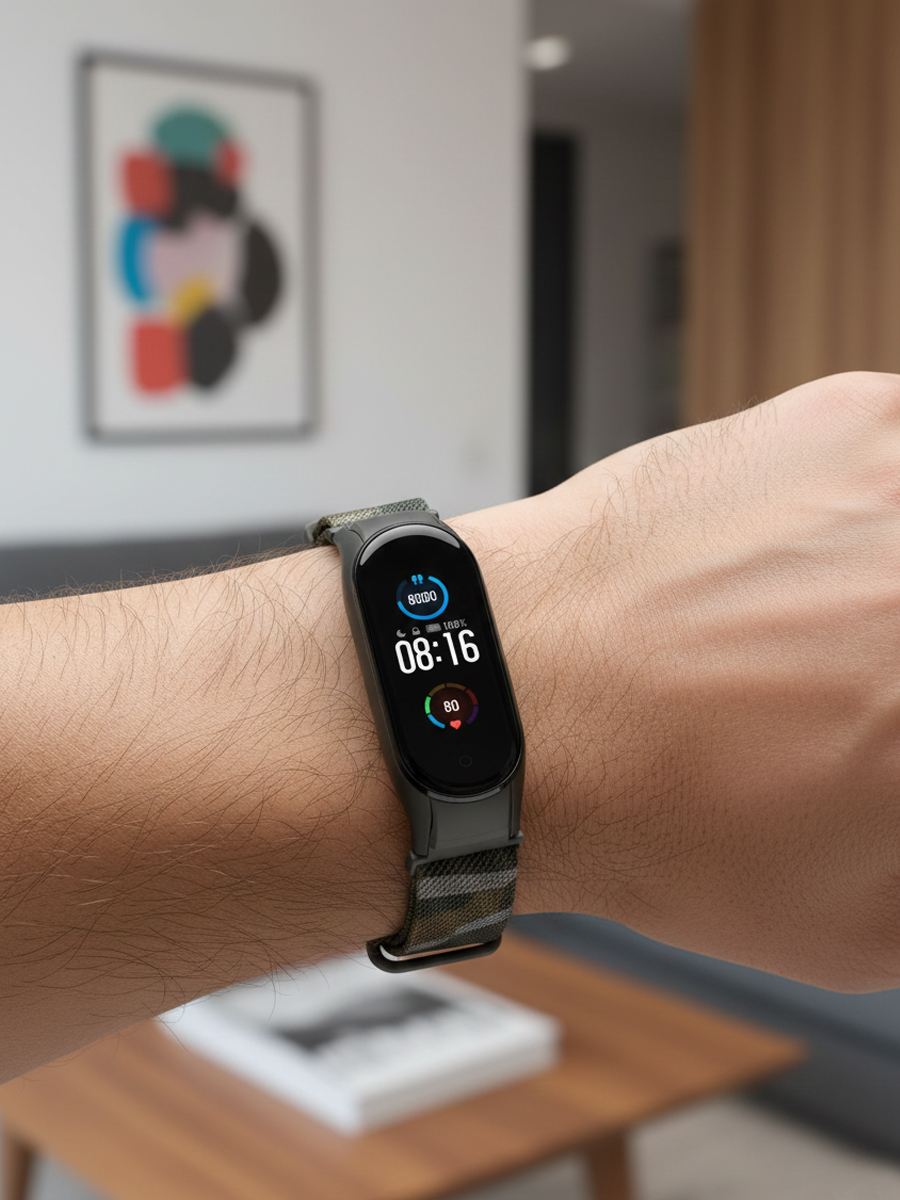 Ремешок для Xiaomi Mi Band 5 / 6 Миланская петля