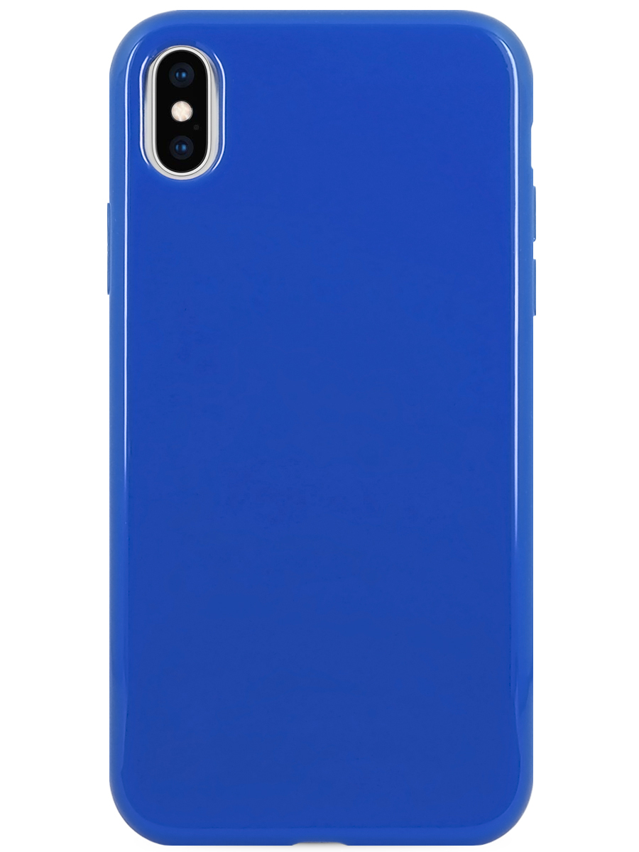 Чехол для iPhone X / XS Цветной силикон