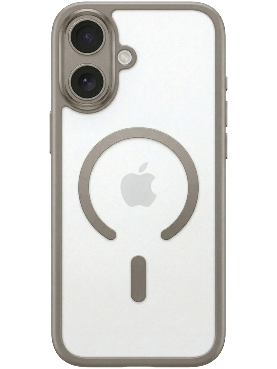 Чехол для iPhone 17 Контур с защитой камеры MagSafe