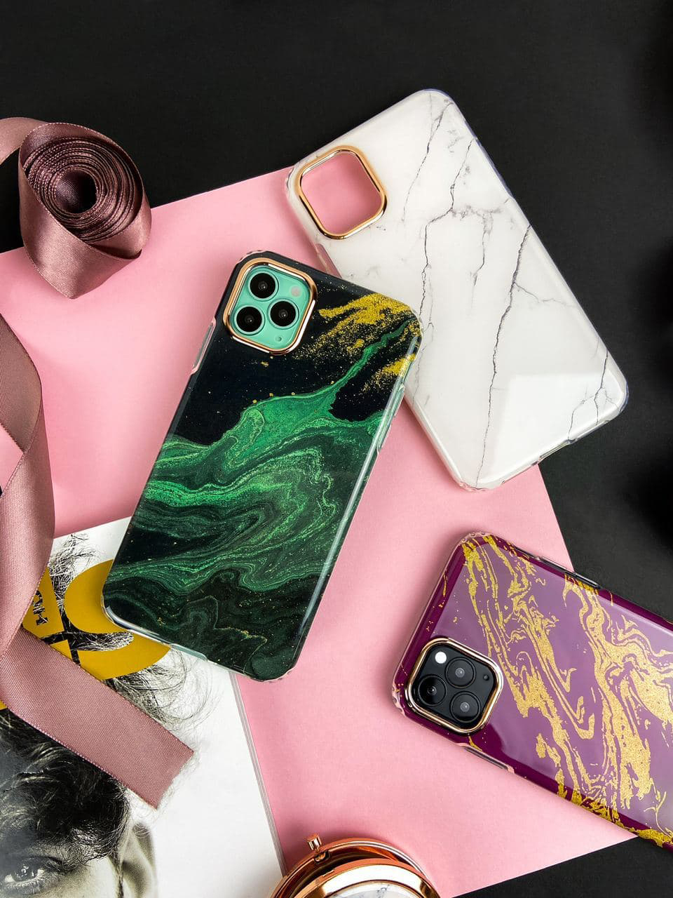Чехол для iPhone 11 Pro Элегантный камень силикон