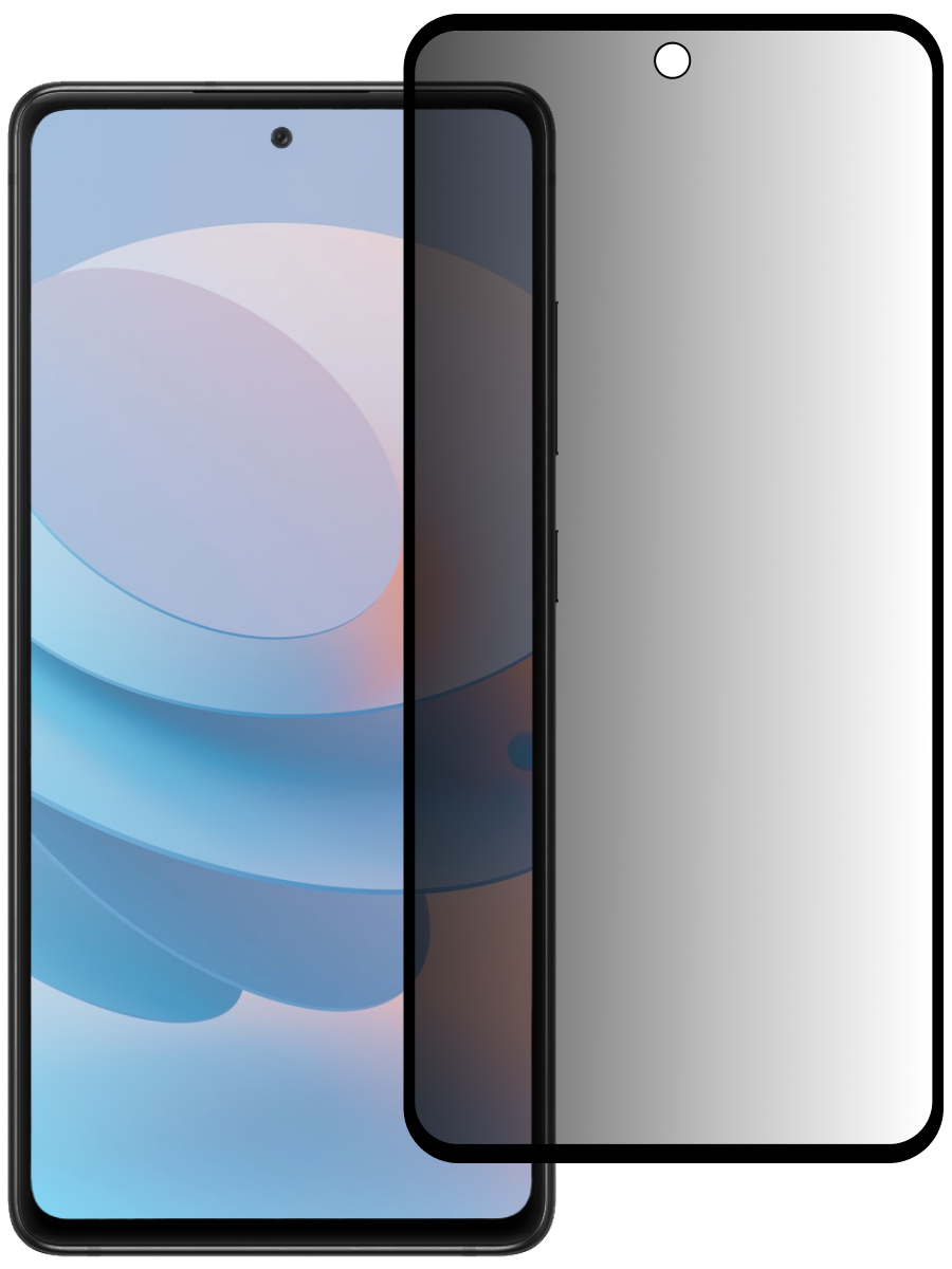 Защитное стекло для Samsung A52 4G Антишпион 5D Premium