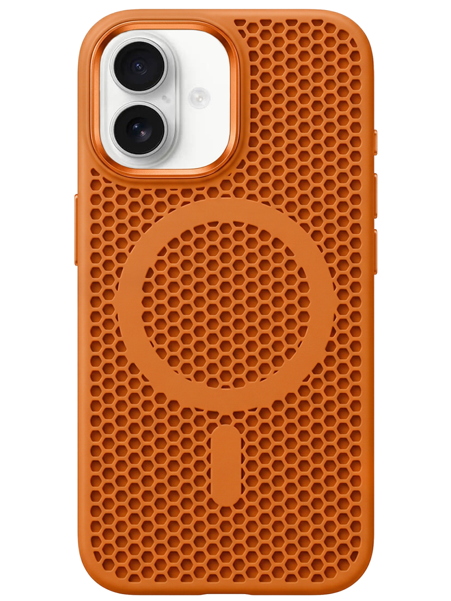 Чехол для iPhone 16 Неосетка силикон