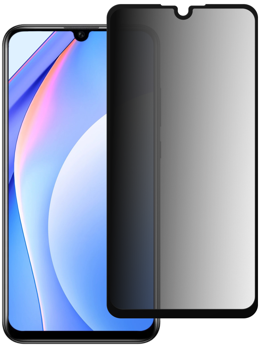 Защитное стекло для Realme C51 / C53 Антишпион 5Д Люкс