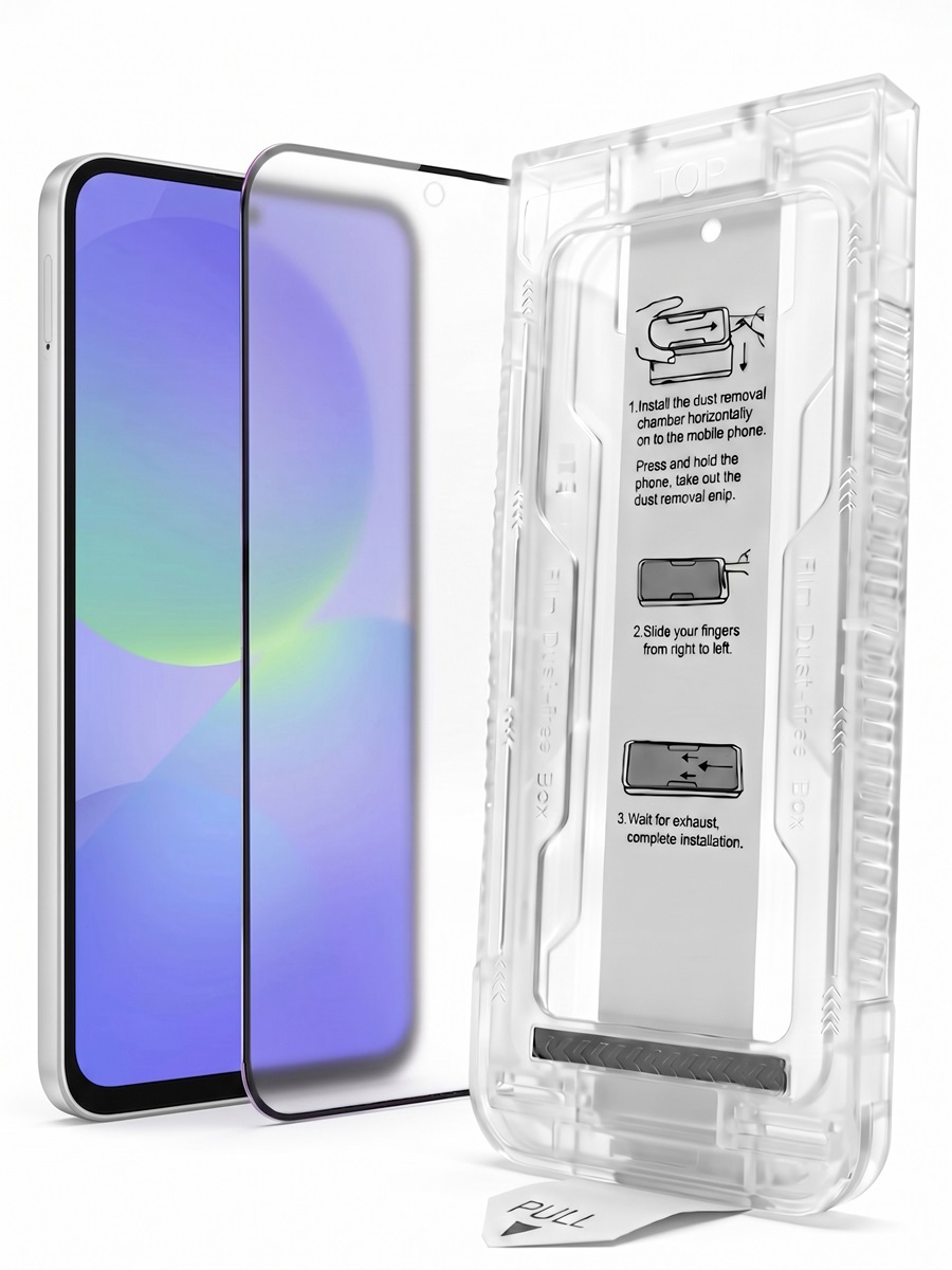 Защитное стекло для Samsung Galaxy A37 LS матовое с авто-установкой