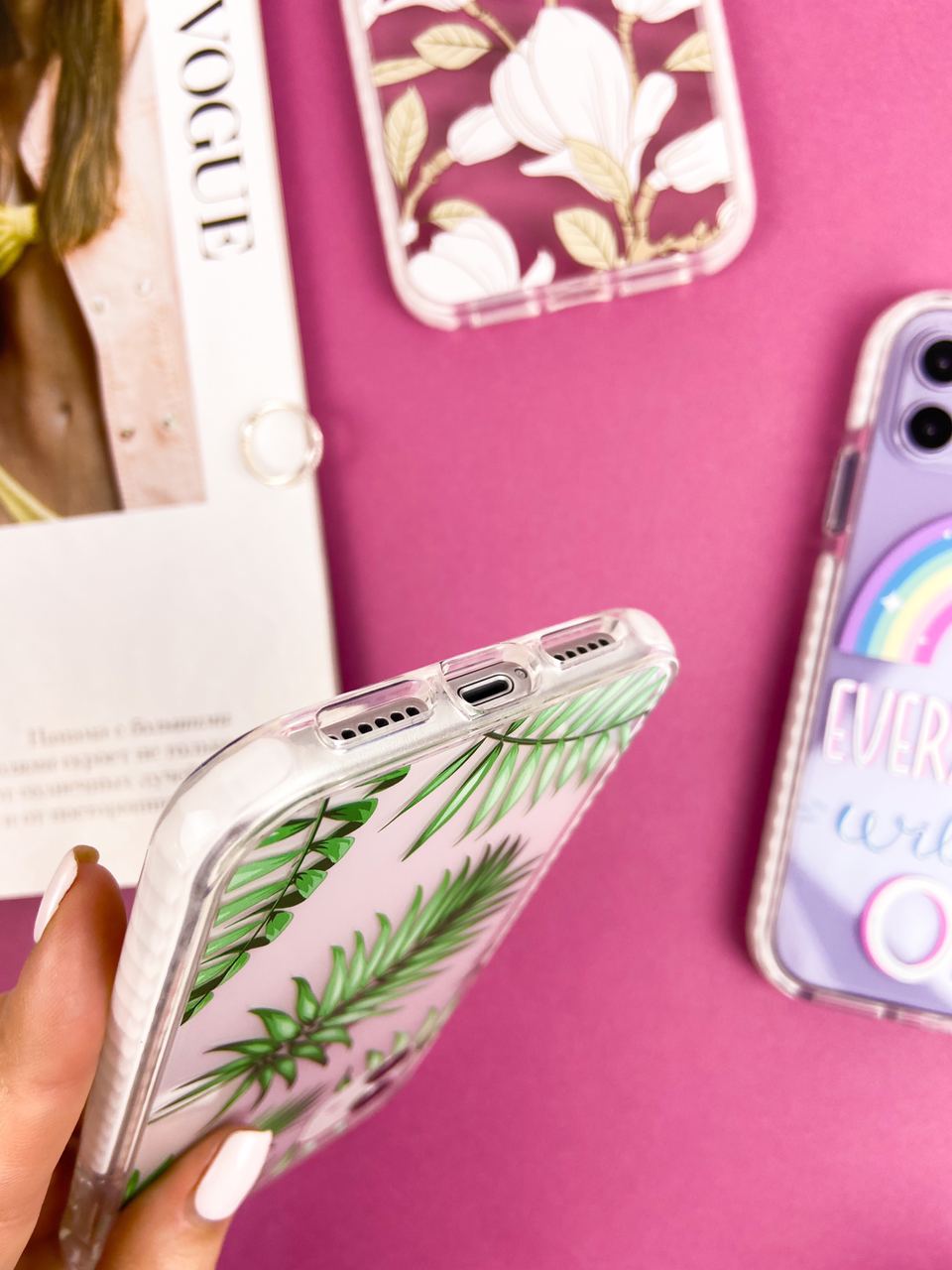 Чехол для iPhone XR Сияющий пластик+силикон