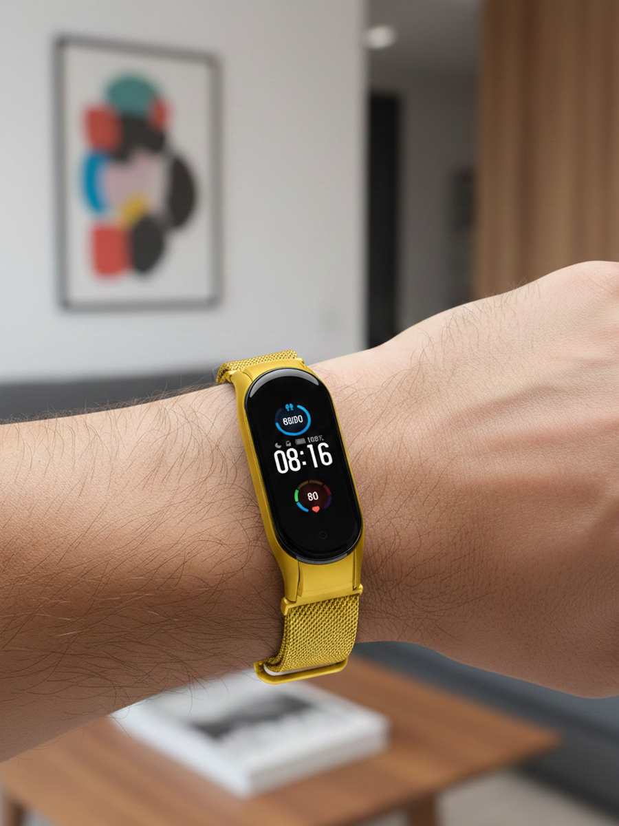 Ремешок для Xiaomi Mi Band 5 / 6 Миланская петля