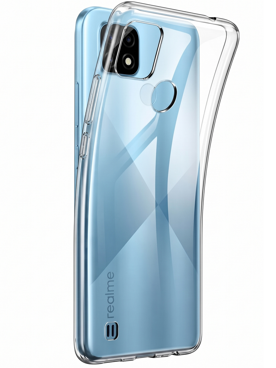 Чехол для Realme C15 Ультратонкий силикон Люкс