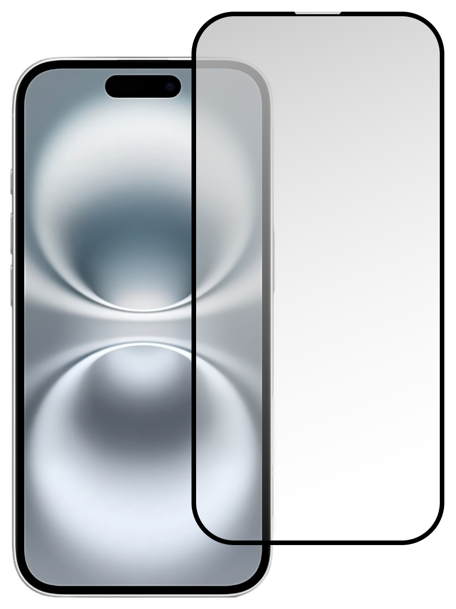 Защитное стекло для iPhone 16 Plus 2.5D Матовое