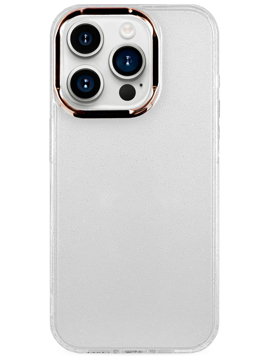 Чехол для iPhone 15 Pro Max Искры пластик+силикон