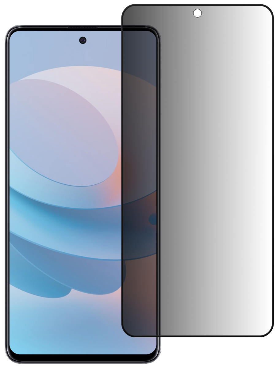 Защитное стекло для Samsung A51 / M31s Антишпион 5D Premium