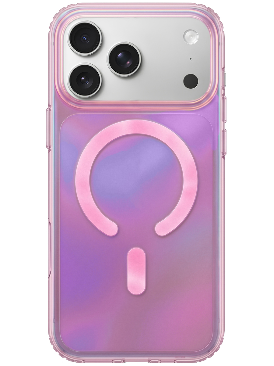 Чехол для iPhone 17 Pro Max Акварель MagSafe