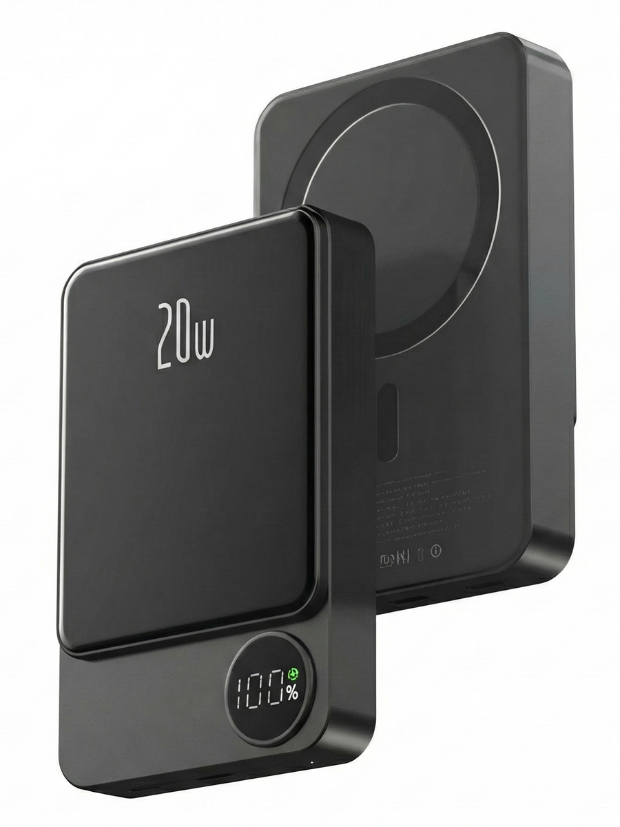 Магнитный беспроводной внешний аккумулятор Q9 20W 10000мАч