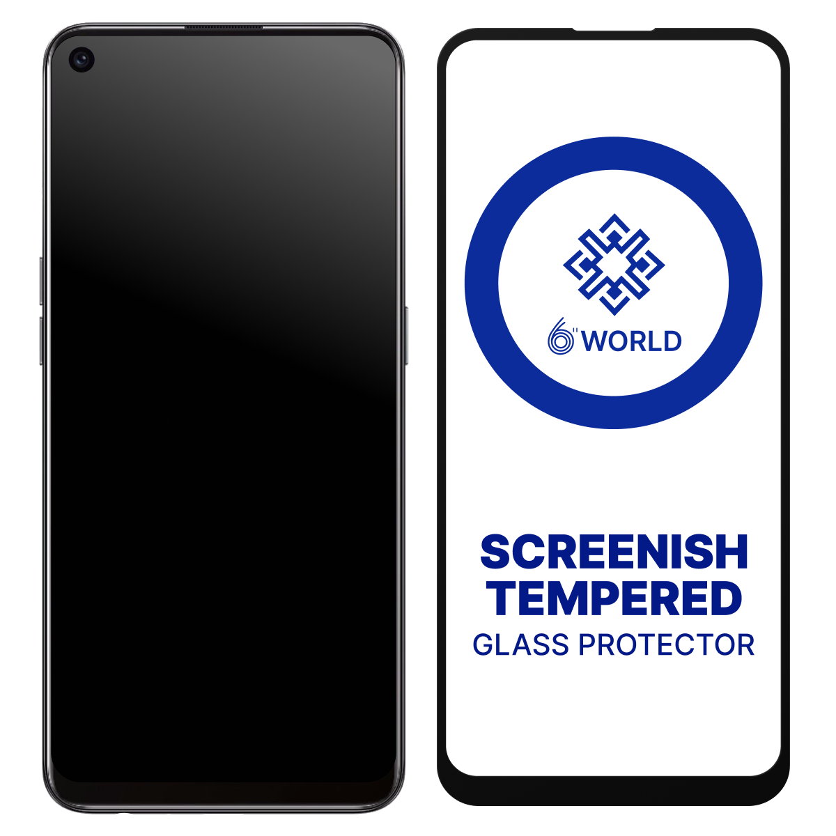 Защитное стекло для Oppo Reno 5 Lite SCREENISH GLASS