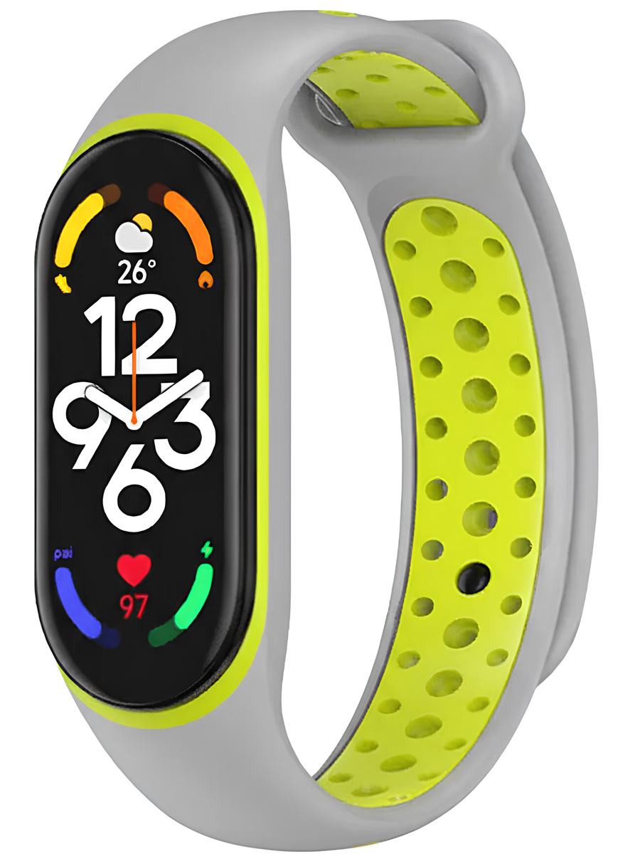 Ремешок для Xiaomi Mi Band 5 / 6 / 7 Спортивный