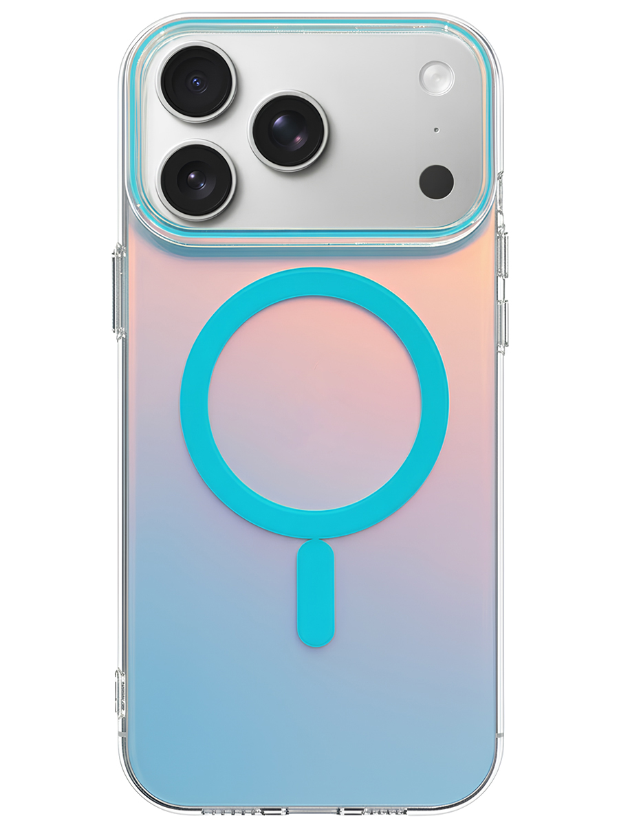 Чехол для iPhone 17 Pro Витраж MagSafe силикон