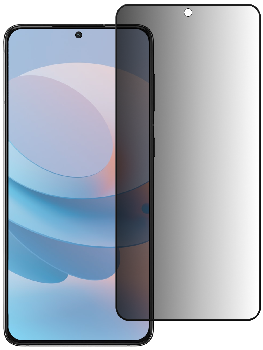 Защитное стекло для Samsung S22 Антишпион 5D Premium