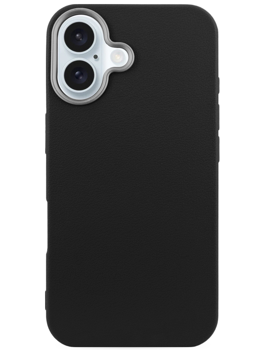 Чехол для iPhone 16 Plus Leather Case