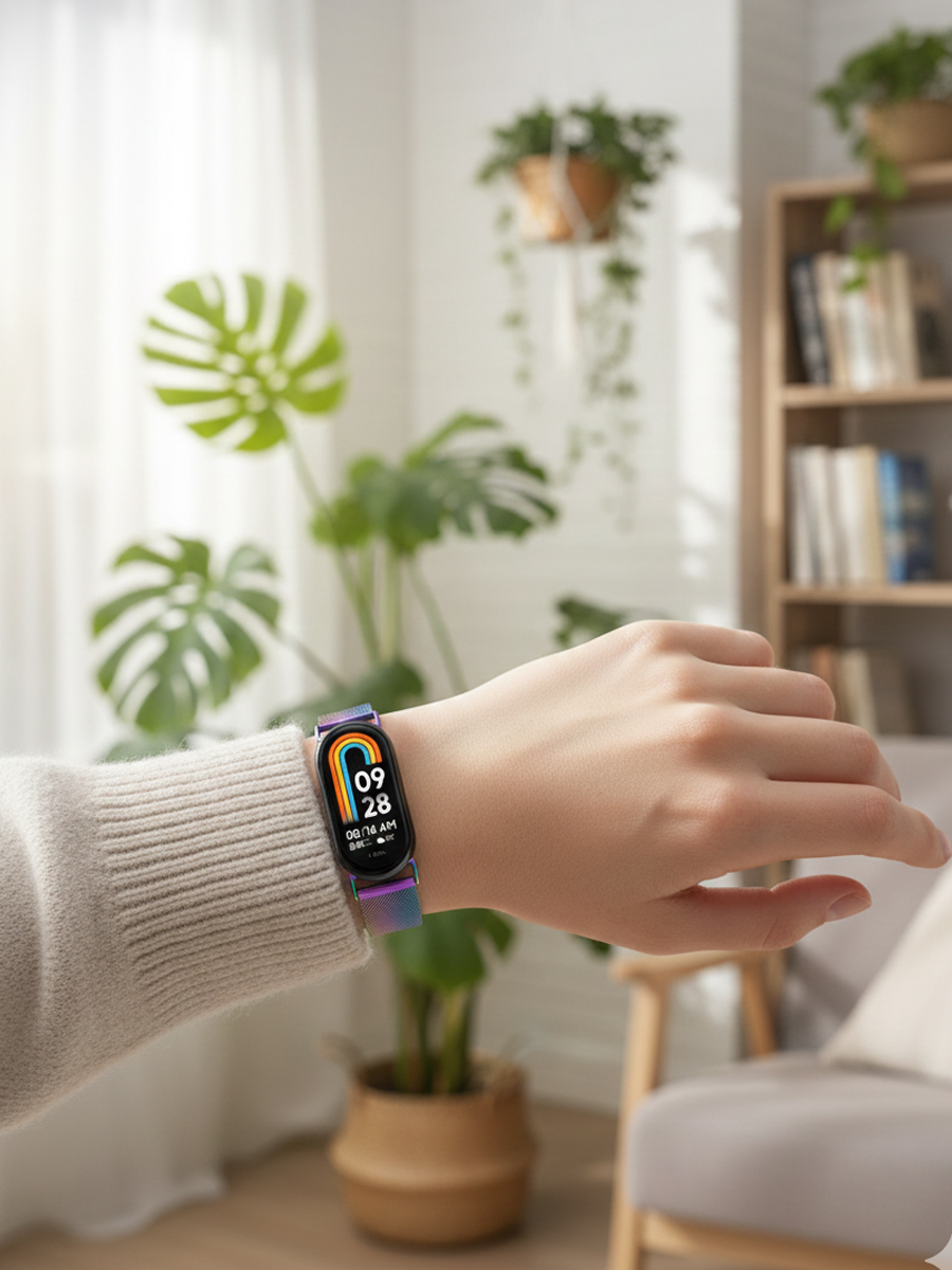 Ремешок для Xiaomi Mi Band 8 / 9 / 10 Миланская петля