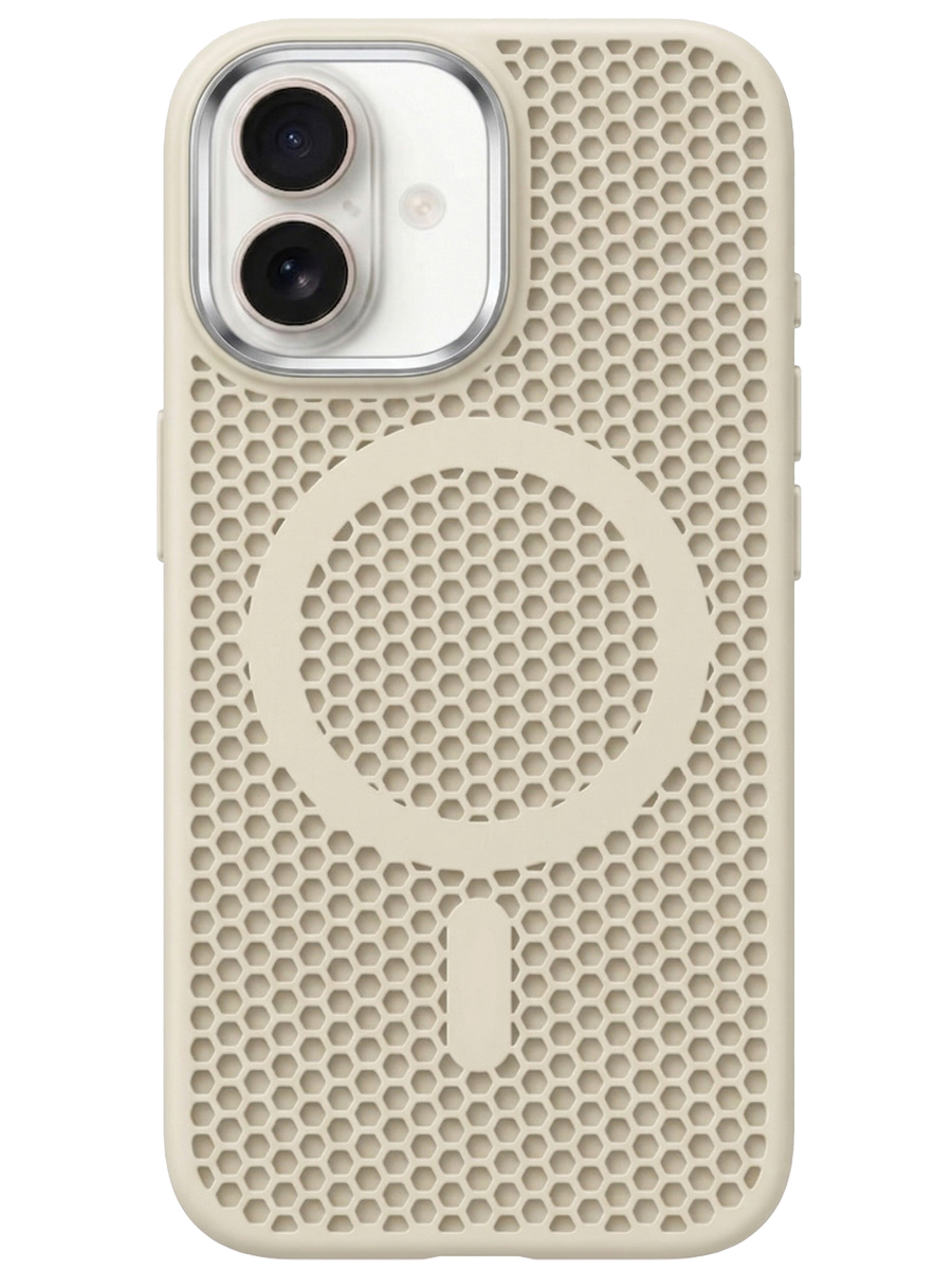 Чехол для iPhone 16 Неосетка силикон