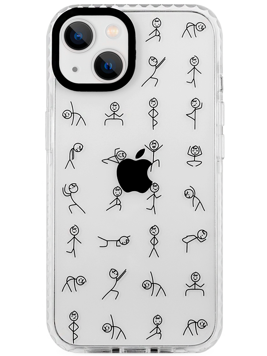 Чехол для iPhone 13 Pop PC+силикон