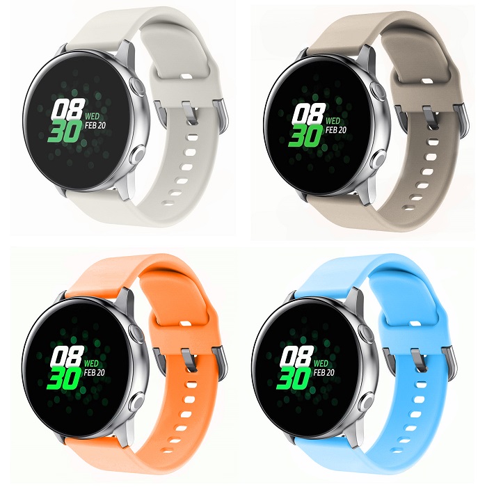 Ремешок для Galaxy Watch 22mm Silicone с застежкой