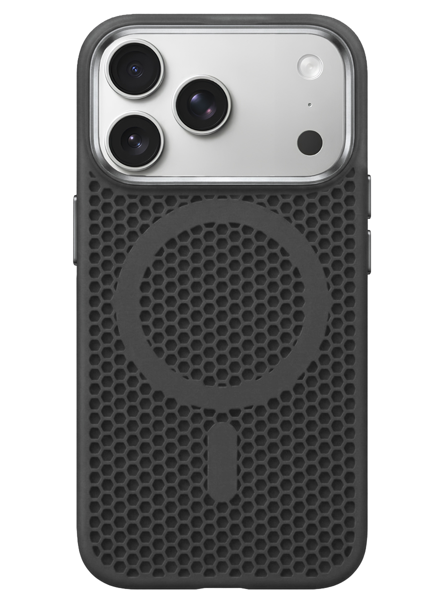 Чехол для iPhone 17 Pro Max Неосетка силикон