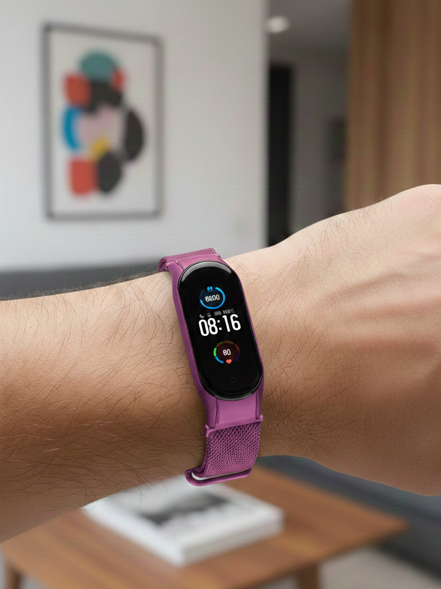 Ремешок для Xiaomi Mi Band 5 / 6 Миланская петля