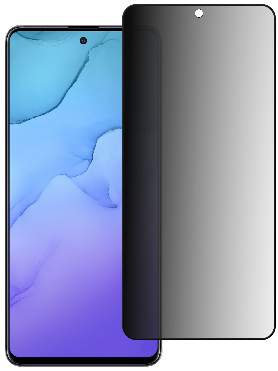 Защитное стекло для Tecno Pova 6 Neo Антишпион 5D Premium