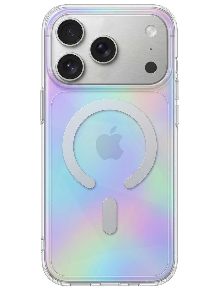 Чехол для iPhone 17 Pro Голограмма MagSafe