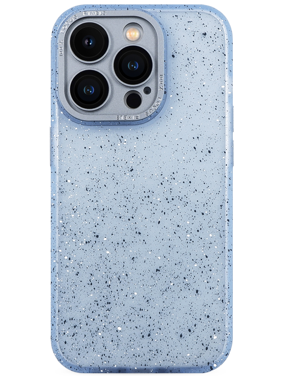 Чехол для iPhone 14 Pro Брызги Краски пластик+силикон