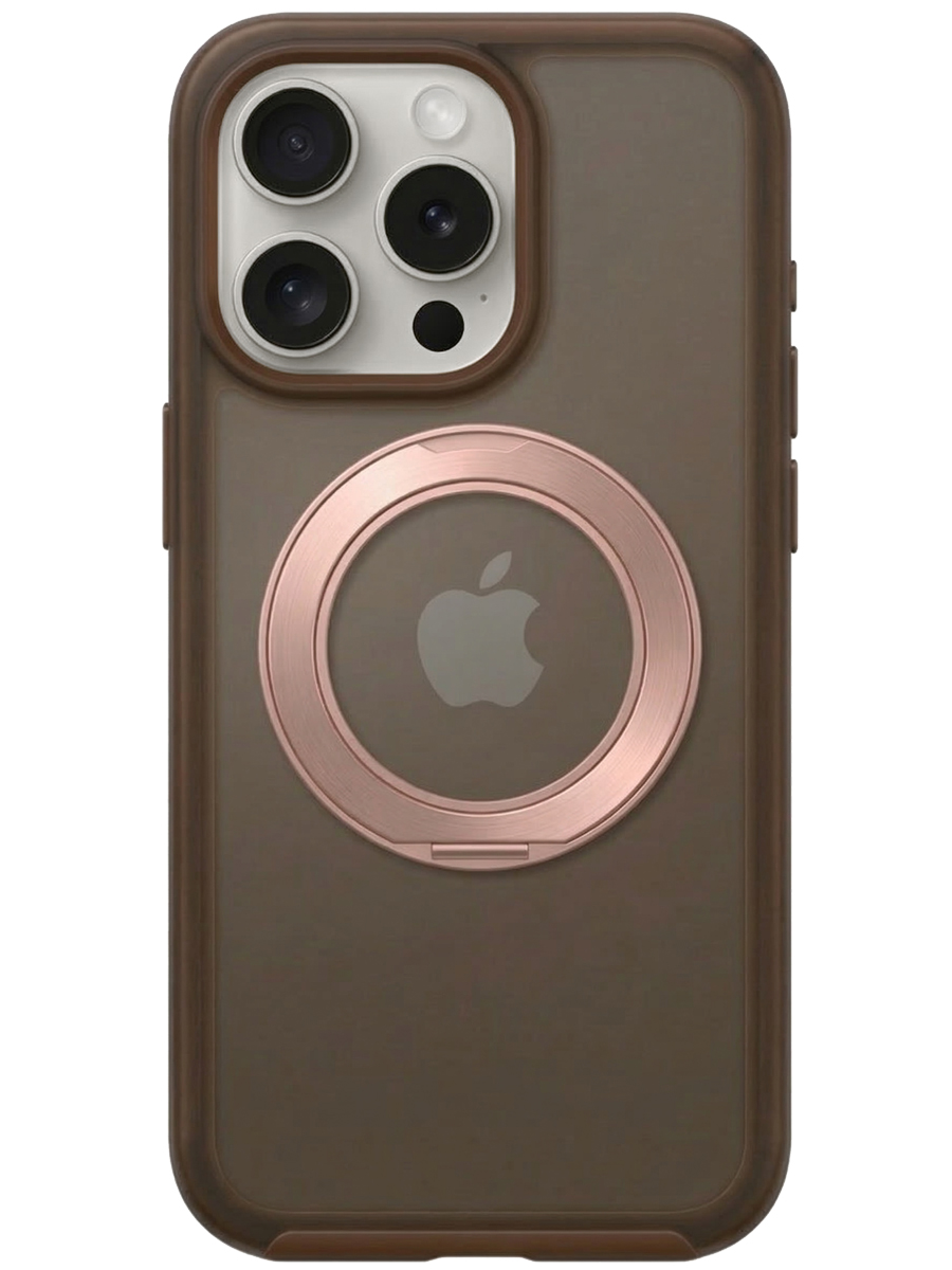 Чехол для iPhone 16 Pro Магнитный шарм пластик+силикон