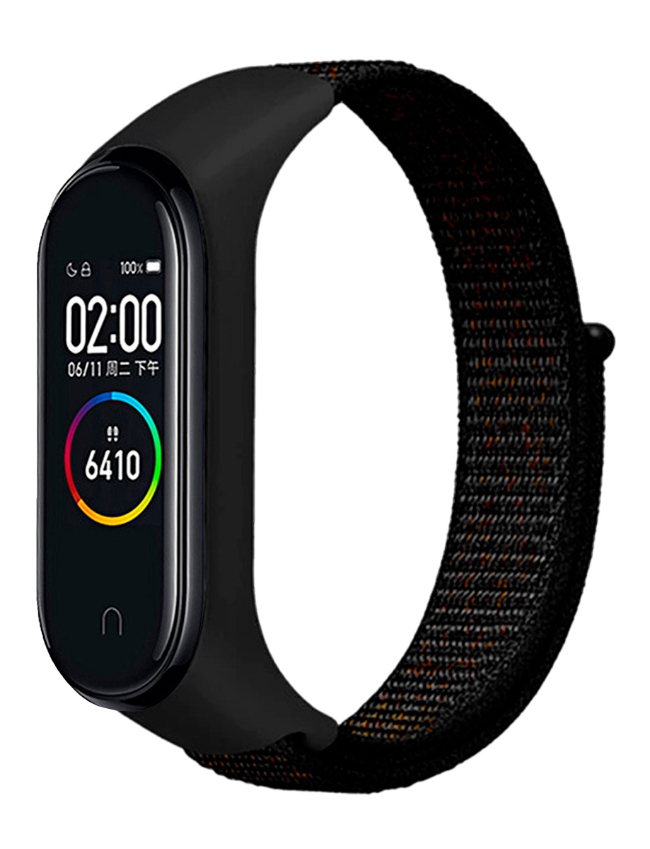 Ремешок для Xiaomi Mi Band 3 / 4 / 5 / 6 / 7 Нейлоновый