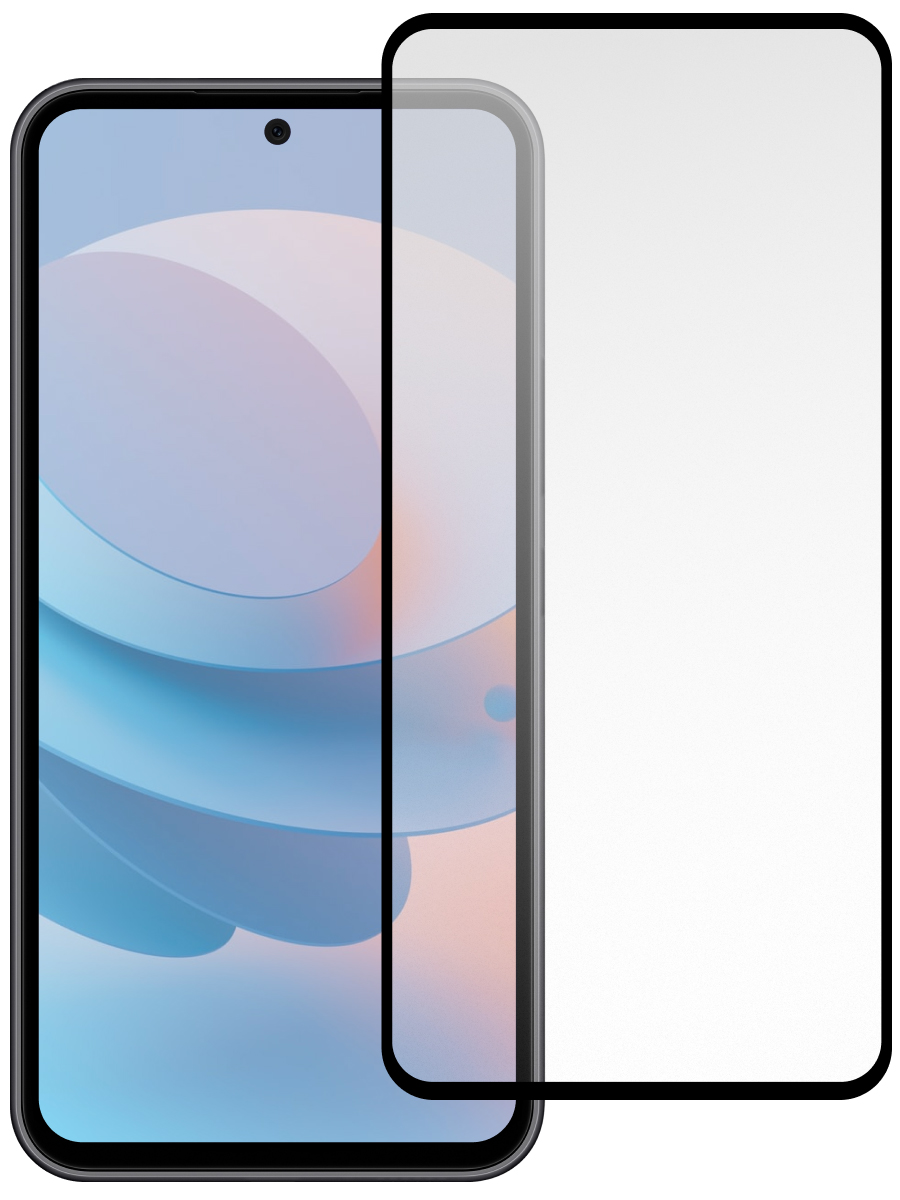 Защитное стекло для Samsung A01 / M01 2.5D Матовое
