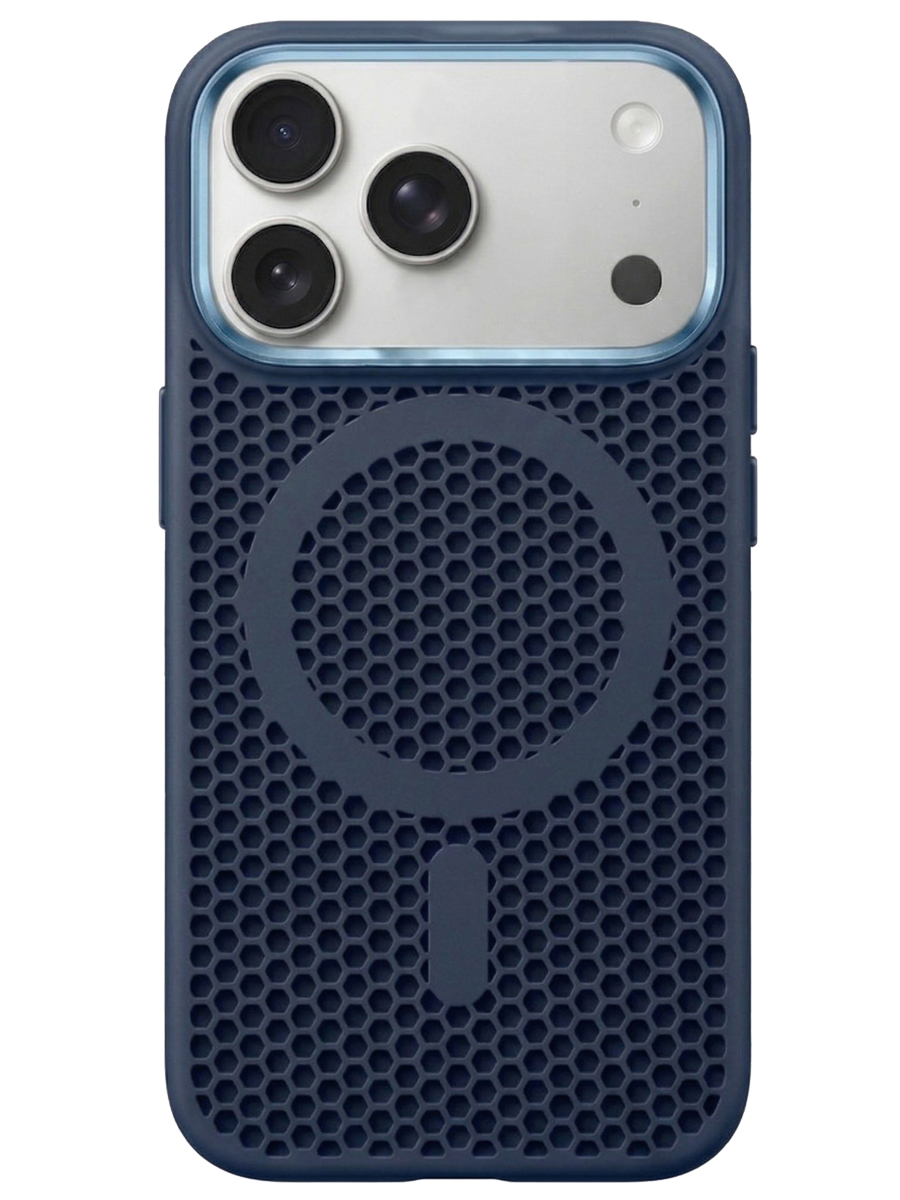 Чехол для iPhone 17 Pro Max Неосетка силикон