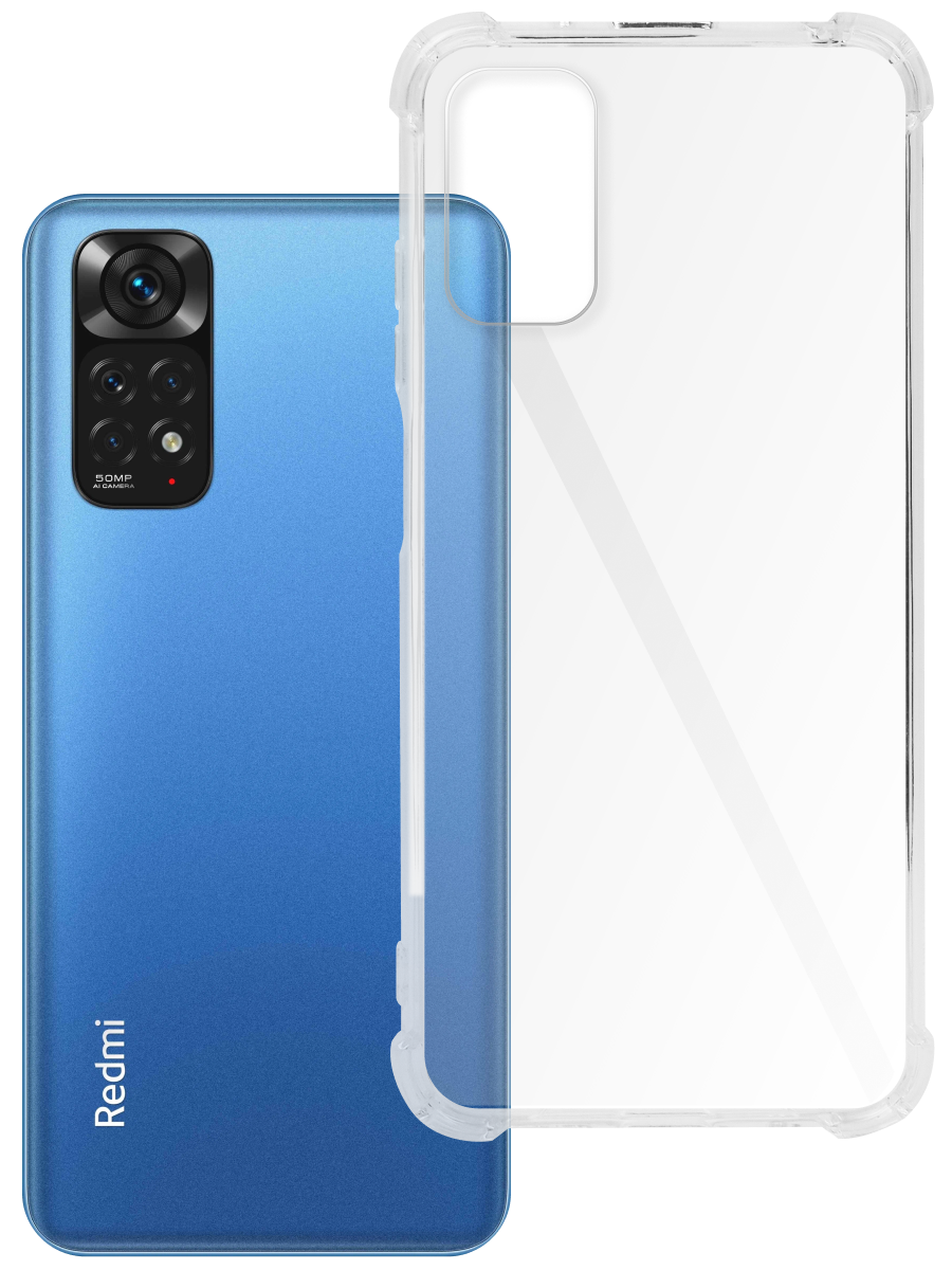 Чехол для Xiaomi Redmi Note 11 Armor PC+силикон