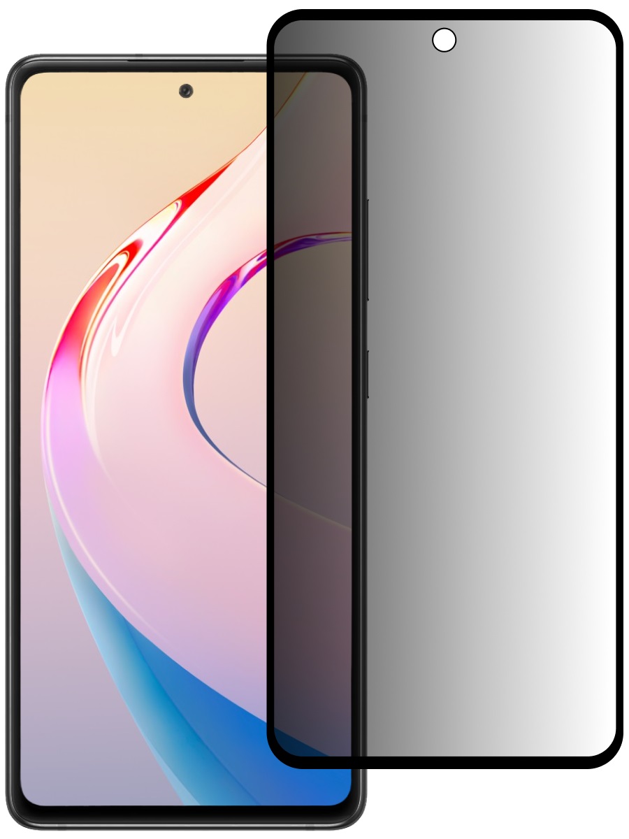 Защитное стекло для Xiaomi Redmi Note 13 Антишпион 5D Premium