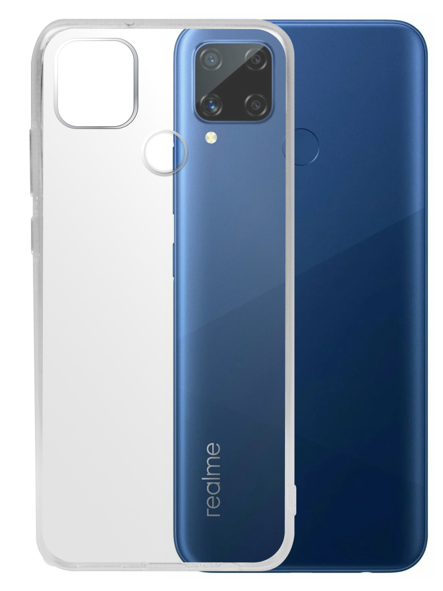 Чехол для Realme C15 Ультратонкий силикон Premium