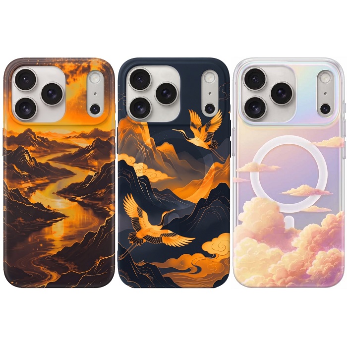 Чехол для iPhone 17 Pro Max / 18 Pro Max Закат MagSafe