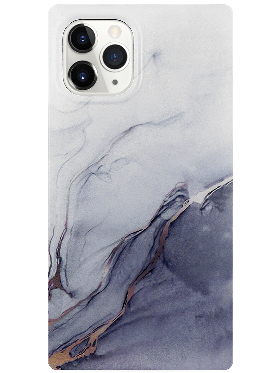 Чехол для iPhone 11 Pro Мраморный квадрат силикон