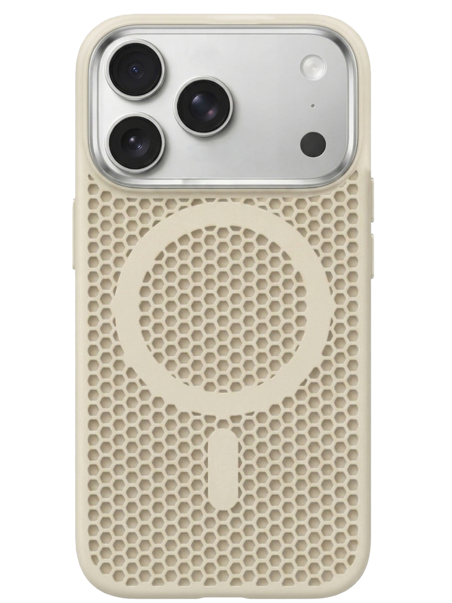 Чехол для iPhone 17 Pro Max Неосетка силикон